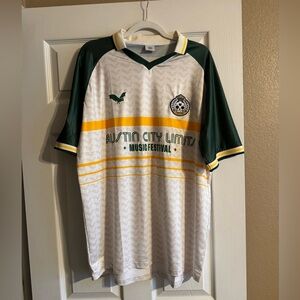 Austin City Limits Music Festival Jersey - Green and White